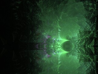Imaginatory fractal background Image