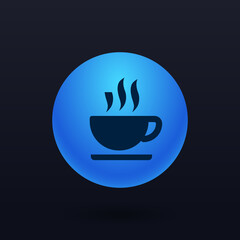 Coffee - Button