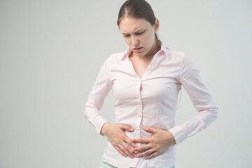 abdominal pain woman