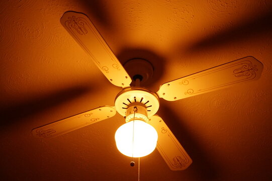 fan on the ceiling