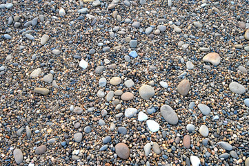 stones on the beach