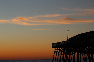 morning pier