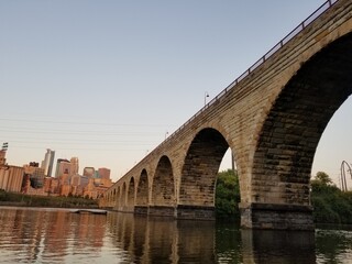 bridge over the river