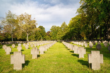 Fototapeta na wymiar Soldatenfriedhof