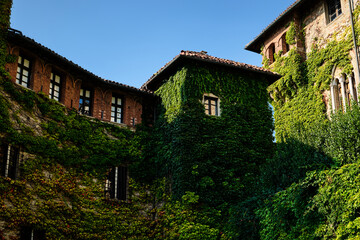 Fototapeta na wymiar Foto scattata al Castello di Tagliolo Monferrato.