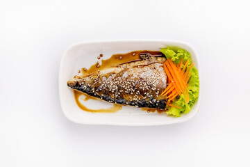Grilled Saba with Soy Sauce