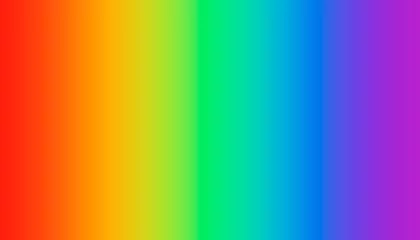 Foto op Canvas LGBT symbol and rainbow gradient background. Colorful rainbow gradient blurred background. © lens7 