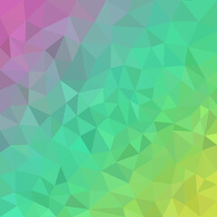 Colorful Origami Polygonal Shape background