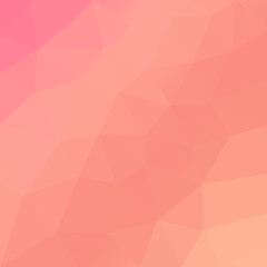 Pink abstract background with triangles