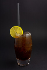 Cuba Libre cocktail.