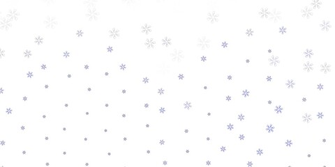 Light blue vector abstract background with leaves.