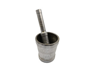 metal grinder isolated on white background