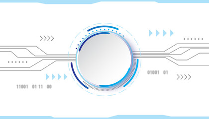 White futuristic Background 