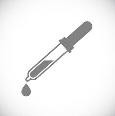 pipette concept icon