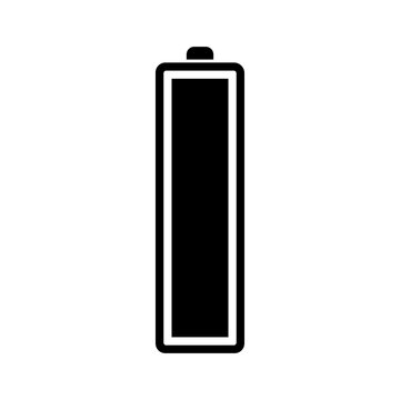 recommend clip art: Full battery icon. Isolated on white background. Vector illustration.