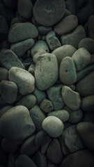 stones on the beach