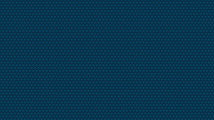 Vector hexagonal background in blue color with gradient. Hexagonal cells