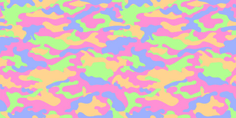 vector camouflage pattern for clothing design. Pink camouflage military pattern	