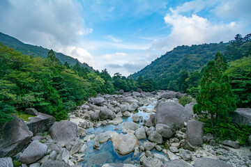屋久島の安房川