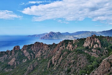 Corsica-outlook at the Calanche