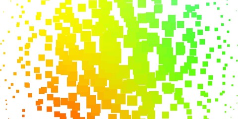 Light Multicolor vector backdrop with rectangles.