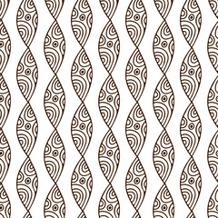 Creative pattern design. Hand drawn background for textile or wall paper.