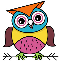 

Isolated icon design of owl cartoon
