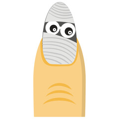 
Creative nail painting icon
