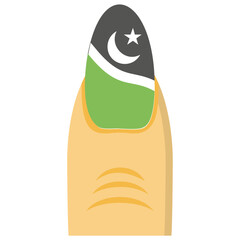 
Creative nail painting icon
