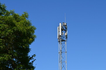 Antenne de t&eacute;l&eacute;phonie mobile.