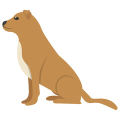

Dog cartoon icon rottweiler
