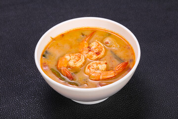 Famous Thai Tom Yam soup