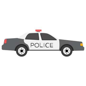 
A specific police car design
