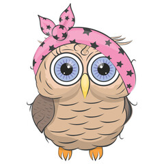 
Isolated icon design of an owl cartoon
