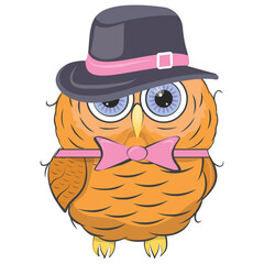 
Isolated icon design of an owl cartoon
