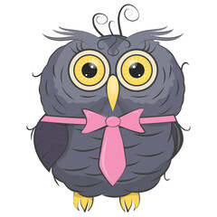 
Isolated icon design of an owl cartoon
