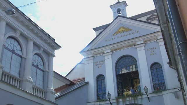 The&nbsp;Sharp Gate of Dawn in&nbsp;Vilnius, Lithuania.