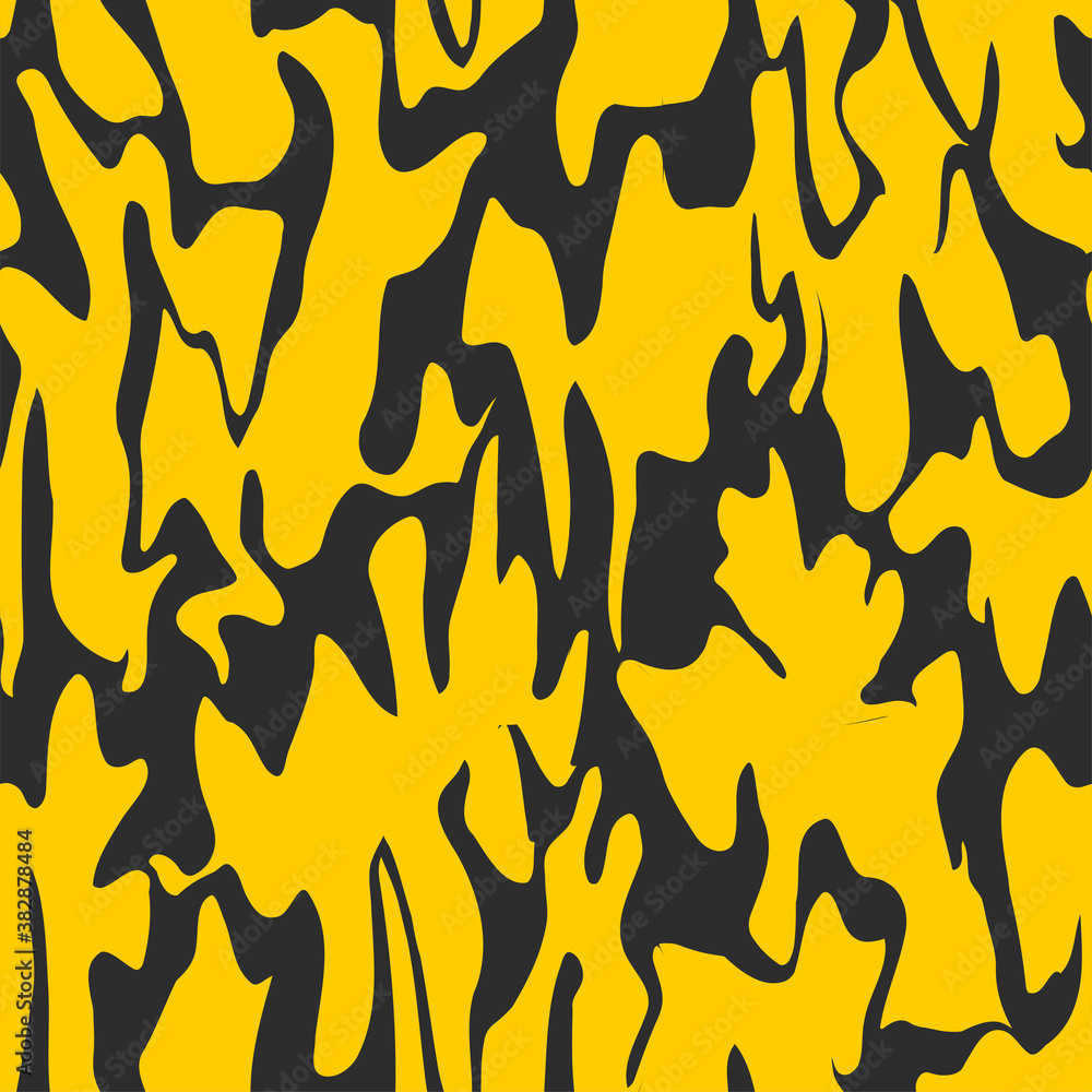 Poster abstract pattern with liquid texture. vector seamless background for textile fabric design, paper an