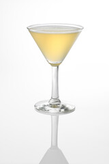 Cocktail Between the Sheets drink in martini glass