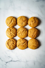 Salted peanut butter cookies