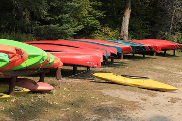 kayak and canoes