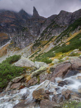 Mnich - Tatry Wysokie - widok z Ceprostrady
