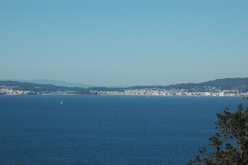 Horizonte azul, ciudad de Pontevedra