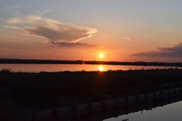 Obraz premium Tramonto d'estate