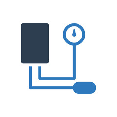 Fototapeta premium Blood pressure measurement icon