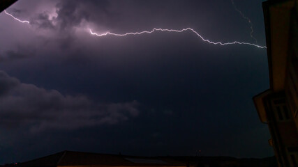 
Lightning on a stormy night