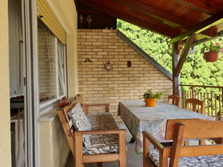 Gemütliche Terrasse