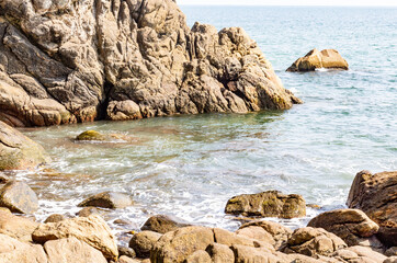 Juquey beach. S&atilde;o Sebasti&atilde;o. Brazil.