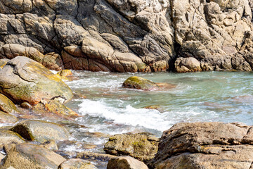Juquey beach. S&atilde;o Sebasti&atilde;o. Brazil.