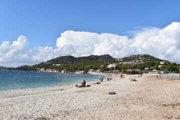Obraz premium Plage de l'Almanarre